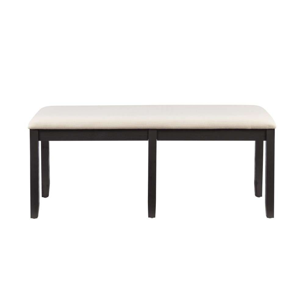 Linon Home Decor - Jorissen Backless Bench Dark Charcoal - JN205BWSH01U veiw 2
