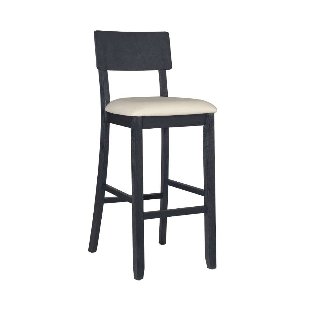 Linon Home Decor - Jorissen Barstool Dark Charcoal - JN102BWSH01U veiw 1