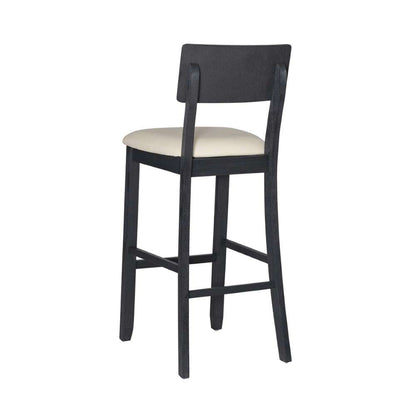 Linon Home Decor - Jorissen Barstool Dark Charcoal - JN102BWSH01U veiw 3