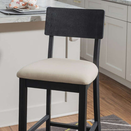 Linon Home Decor - Jorissen Counter Stool Dark Charcoal - JN101BWSH01U view 6