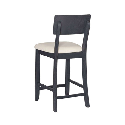 Linon Home Decor - Jorissen Counter Stool Dark Charcoal - JN101BWSH01U veiw 3