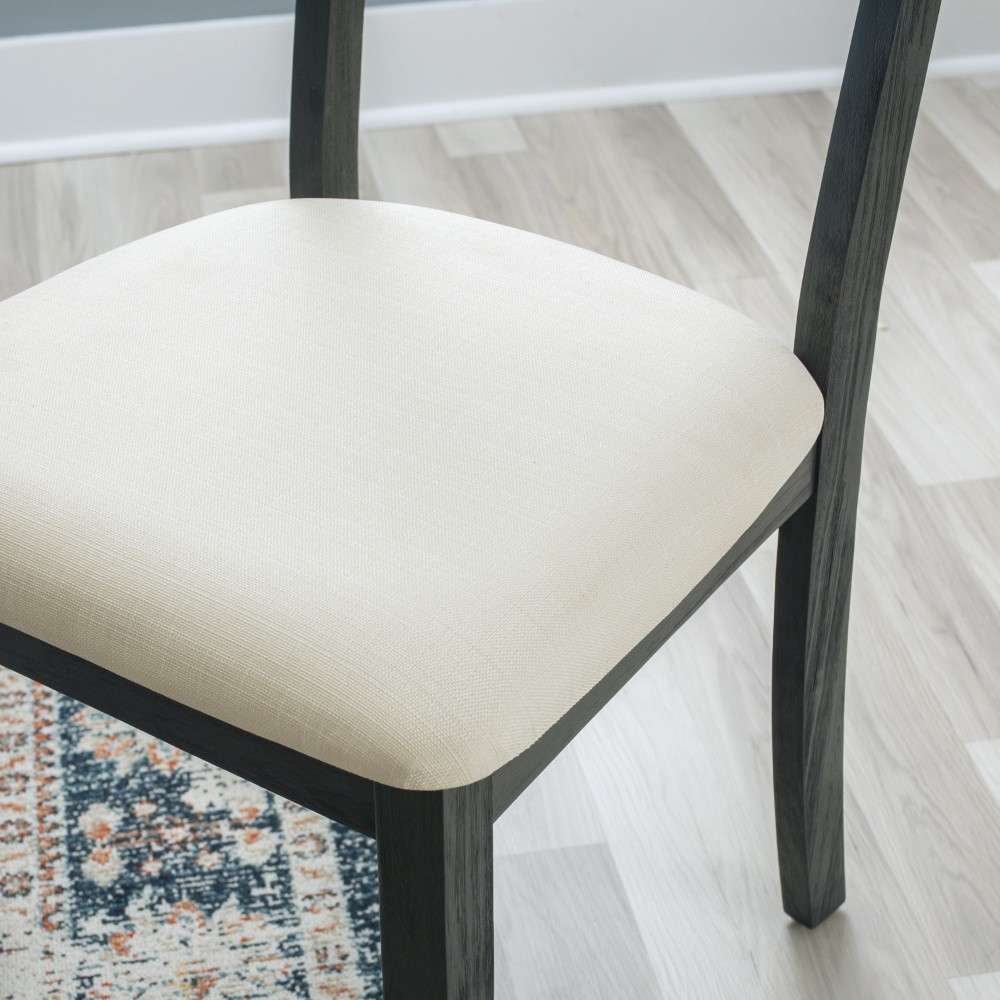 Linon Home Decor - Jorissen Dining Chairs Dk Charcoal (Set of 2) - JN202BWSH02U veiw 5