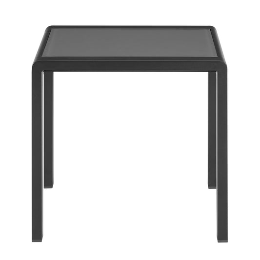 Linon Home Decor - Karah Outdoor Black Side Table - ODNH16BLKST01U view 2