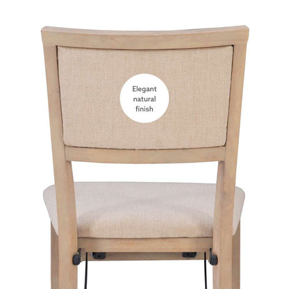 Linon Home Decor - Keira Pad Back Folding Chairs Grey Wash (Set of 2) - FD31GWASH02ASU veiw 3
