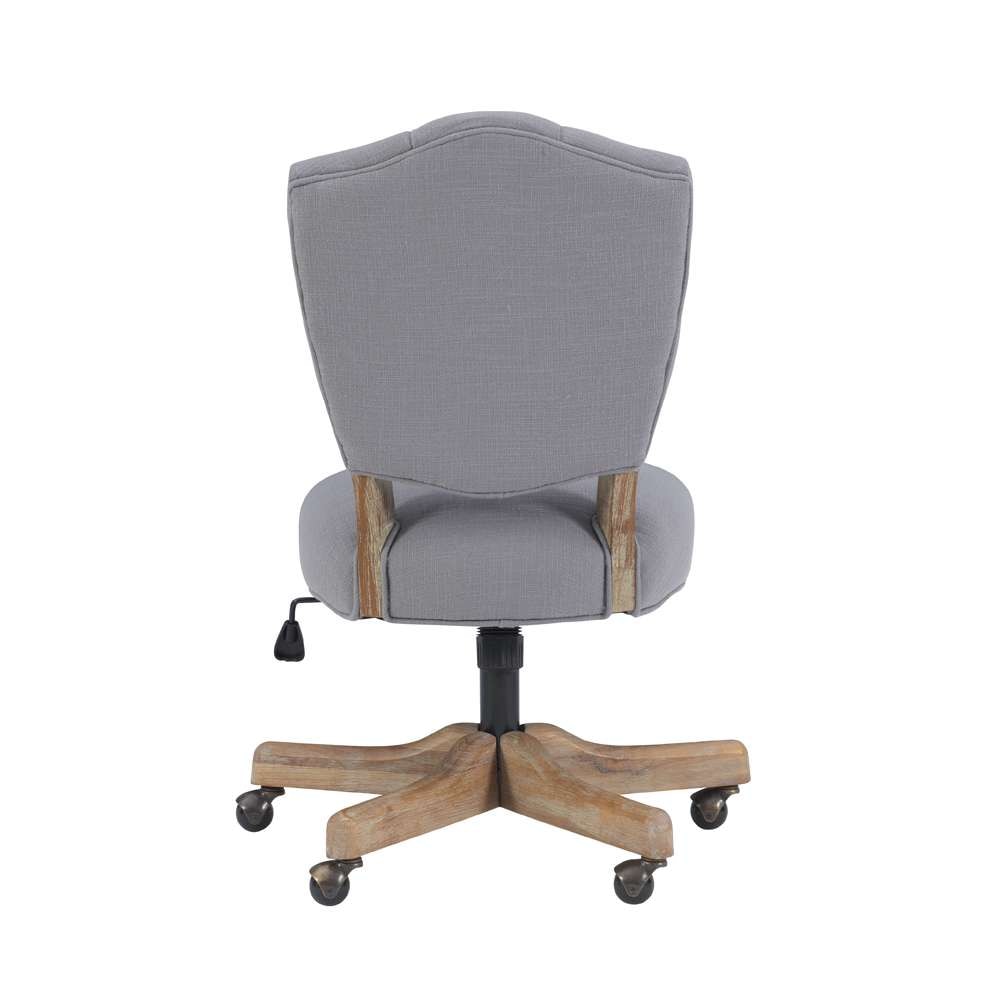 Linon Home Decor - Kelsey Office Chair, Gray - OC054GRY01U veiw 5