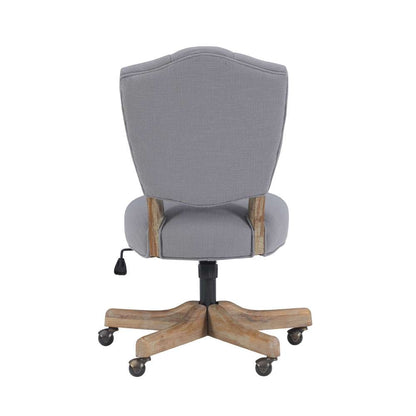 Linon Home Decor - Kelsey Office Chair, Gray - OC054GRY01U veiw 5