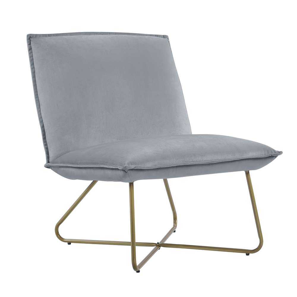 Linon Home Decor - Kelvin Chair Light Gray - CH144LTGRY01U veiw 1