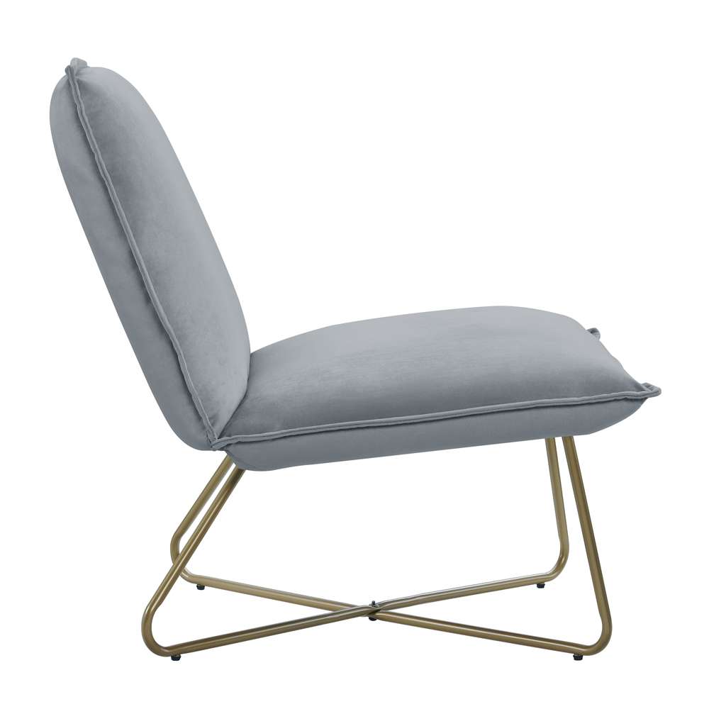 Linon Home Decor - Kelvin Chair Light Gray - CH144LTGRY01U veiw 3