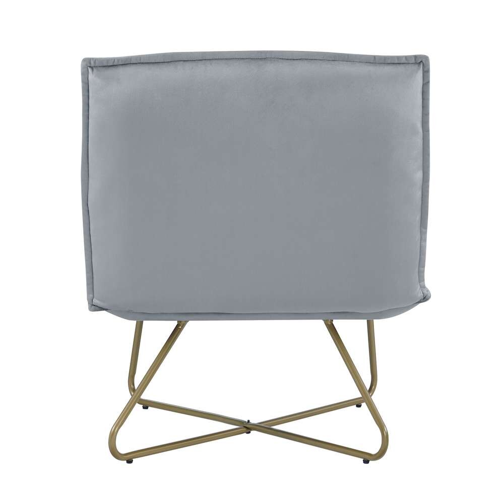 Linon Home Decor - Kelvin Chair Light Gray - CH144LTGRY01U veiw 5
