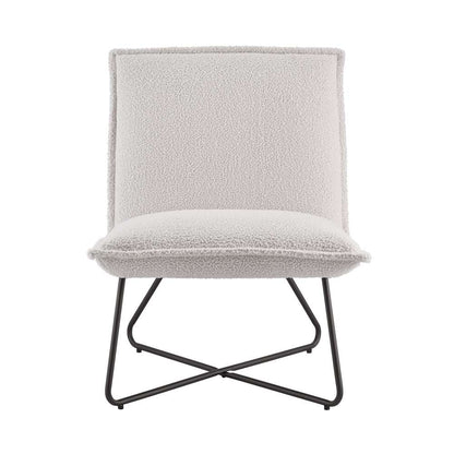 Linon Home Decor - Kelvin Chair Sherpa - CH144SHER01U veiw 2
