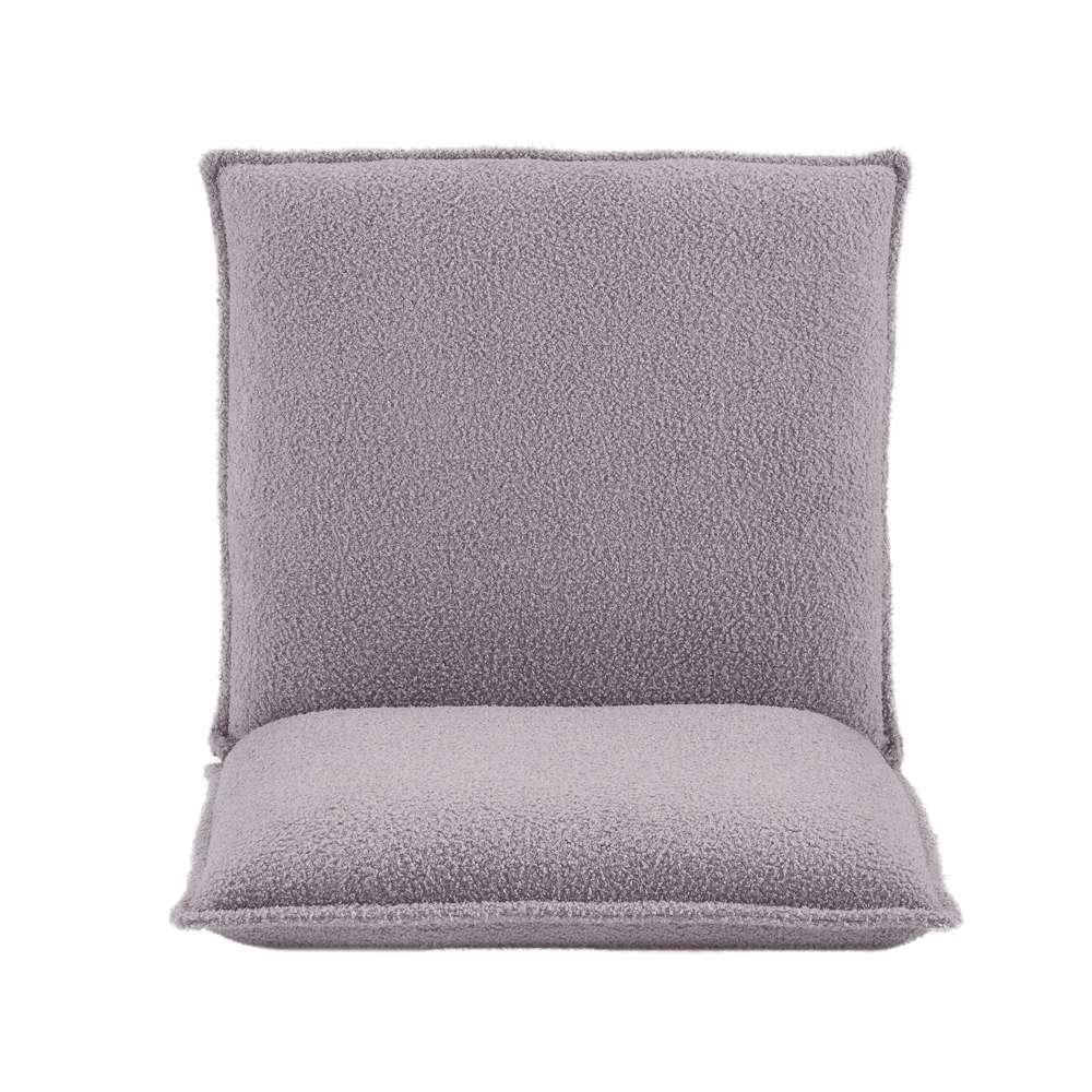 Linon Home Decor - Kelvin Sherpa Grey Chair - CH144GRYSH01U veiw 6