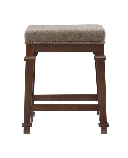 Linon Home Decor - Kennedy Backless Tweed Counter Stool - 558121TWD01U veiw 2