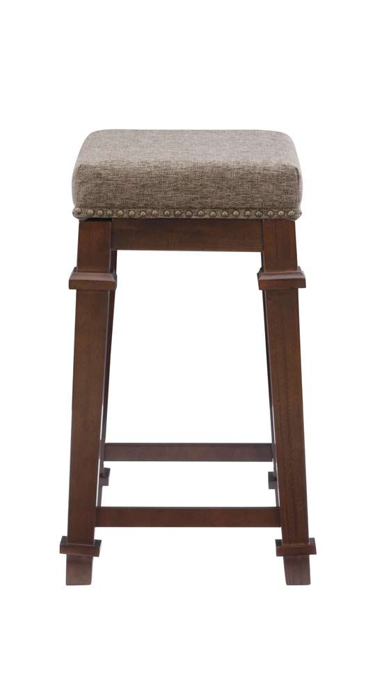 Linon Home Decor - Kennedy Backless Tweed Counter Stool - 558121TWD01U veiw 3