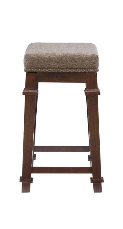 Linon Home Decor - Kennedy Backless Tweed Counter Stool - 558121TWD01U veiw 3