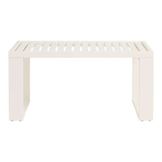 Linon Home Decor - Kessler Outdoor Coffee Table, Antique White - ODCP396WHP01U veiw 1