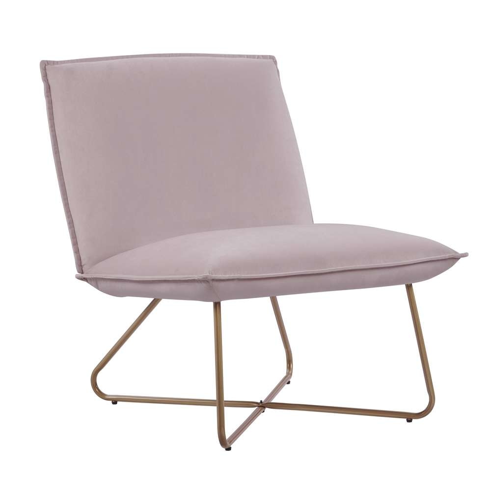 Linon Home Decor - Kevlin Chair Blush Pink - CH144PNK01U veiw 1