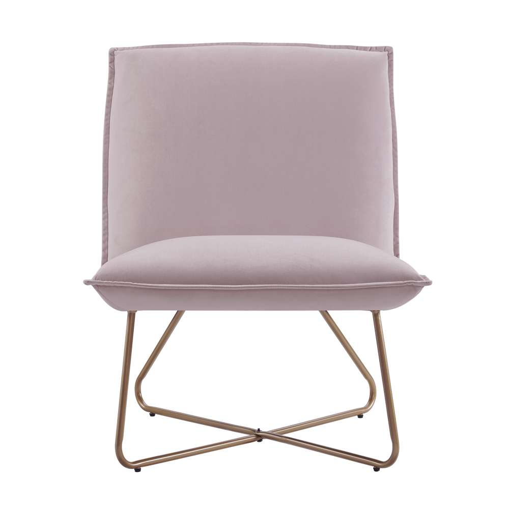 Linon Home Decor - Kevlin Chair Blush Pink - CH144PNK01U veiw 2