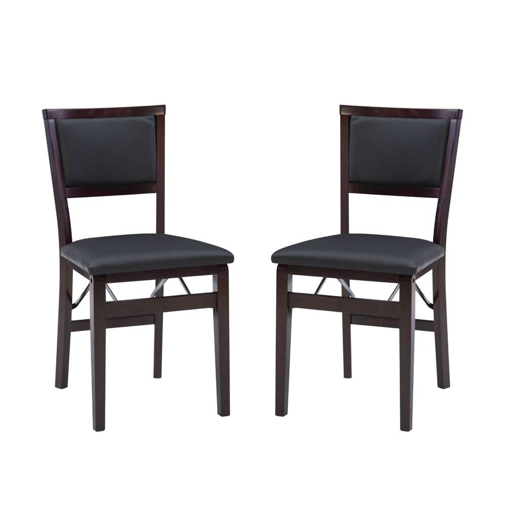 Linon Home Decor - Kiera 18 In Pad Back Folding Chair (Set of 2) - 01821ESP-02-AS-U veiw 6