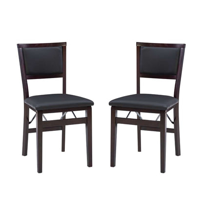 Linon Home Decor - Kiera 18 In Pad Back Folding Chair (Set of 2) - 01821ESP-02-AS-U veiw 6