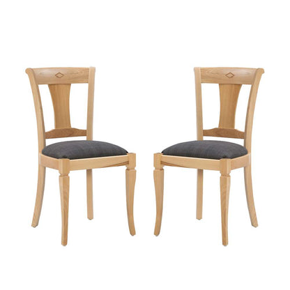 Linon Home Decor - Kizzie Side Chair Natural (Set of 2) - CH309NATLAC02ASU veiw 6