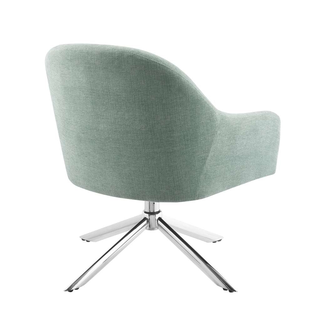 Linon Home Decor - Lachlan Capri Swivel Accent Chair - CH290CAPRI01U veiw 4