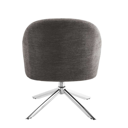Linon Home Decor - Lachlan Granite Swivel Accent Chair - CH290GRAN01U veiw 5