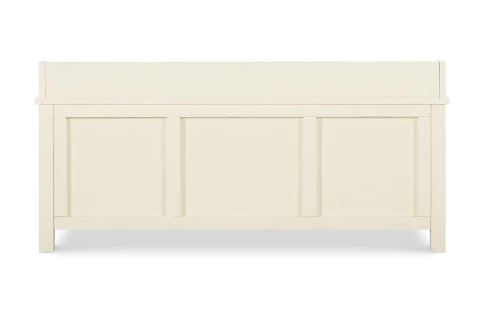 Linon Home Decor - Lakeville White Storage Bench - 840212WHT01U veiw 5
