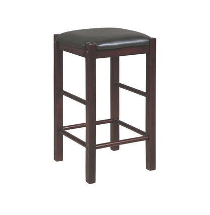 Linon Home Decor - Lancer Backless Counter Stools, Espresso (Set of 2) - CS252ESP02U veiw 1