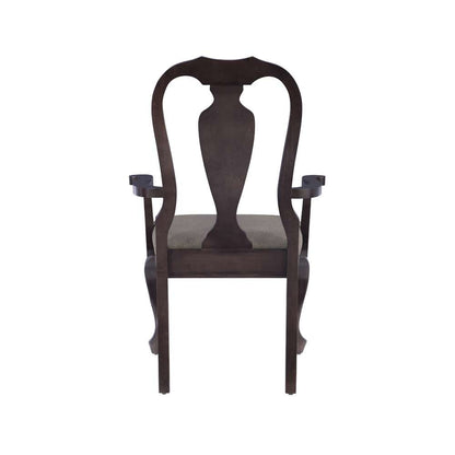 Linon Home Decor - Lange Brown Arm Chair Uph Seat - CH311BRN01ASU veiw 5