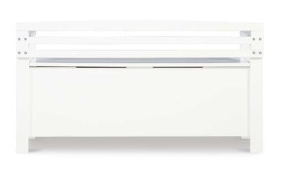 Linon Home Decor - Laredo Storage Bench  - 84016WHT-01-KD-U veiw 5