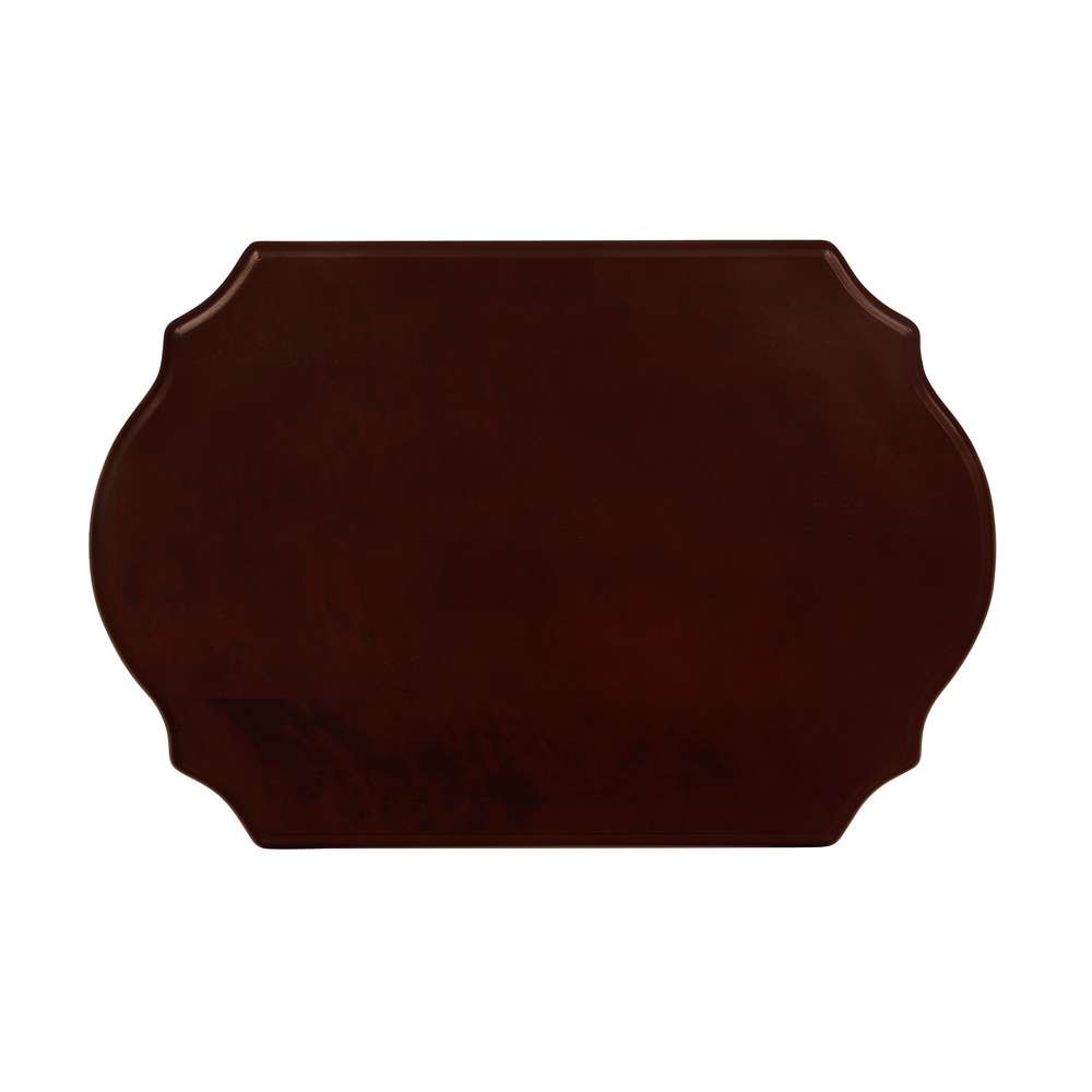 Linon Home Decor - Ledda Folding Snack Tray - Espresso (Set of 2) - TT514AESPSET02U veiw 2