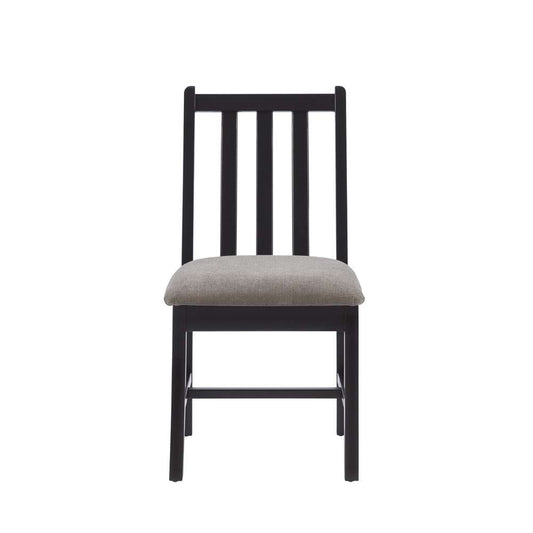 Linon Home Decor - Lemuel Side Chair Black (Set of 2) - CH310BLK02ASU veiw 2