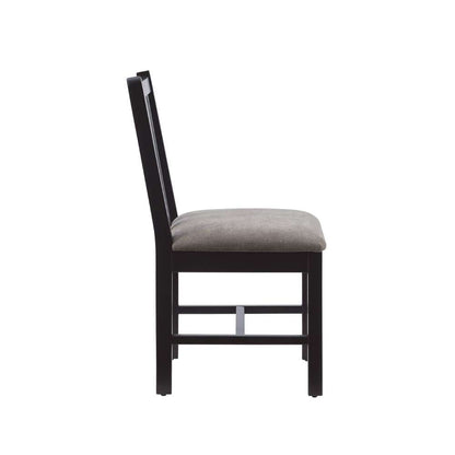 Linon Home Decor - Lemuel Side Chair Black (Set of 2) - CH310BLK02ASU veiw 3