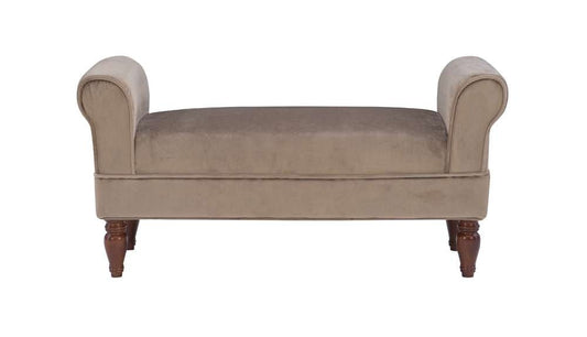 Linon Home Decor - Lillian Bench Coffee - 36030COF-01-KD-U veiw 2