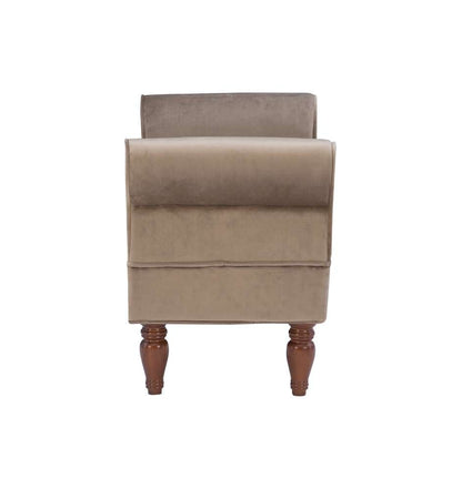 Linon Home Decor - Lillian Bench Coffee - 36030COF-01-KD-U veiw 3