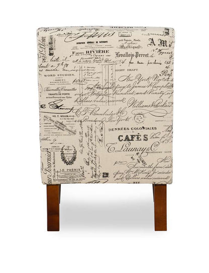 Linon Home Decor - Linen Script Lily Chair - 98320SCRPT01U veiw 5