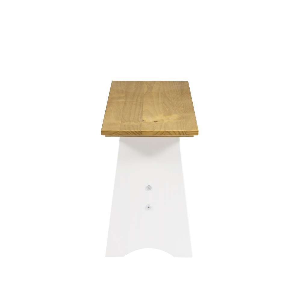 Linon Home Decor - Linson Large Backless Bench Honey White - LN831HNYWHT01U veiw 3