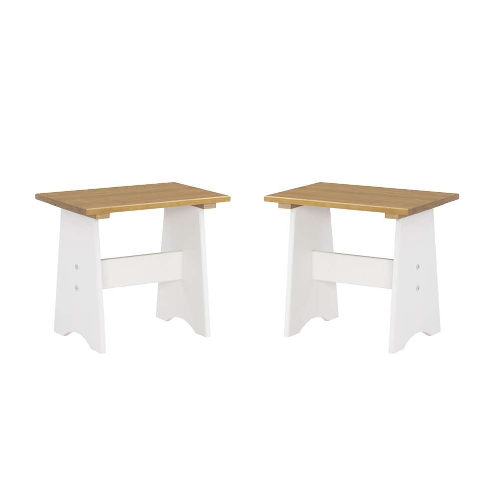 Linon Home Decor - Linson Large Backless Bench Honey White - LN831HNYWHT01U veiw 5