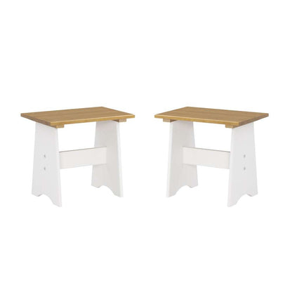 Linon Home Decor - Linson Large Backless Bench Honey White - LN831HNYWHT01U veiw 5