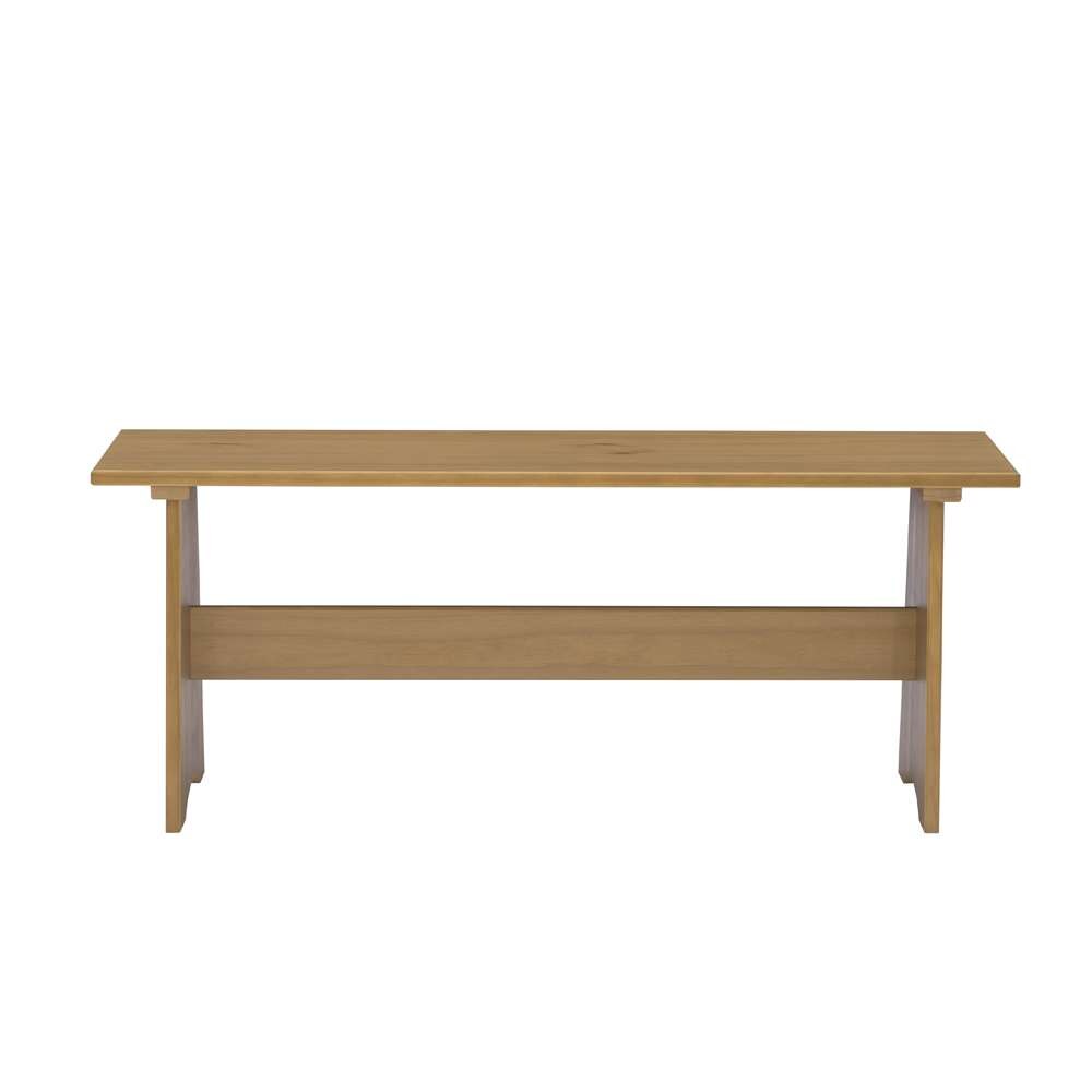 Linon Home Decor - Linson Large Backless Bench Honey - LN831HNY01U veiw 2