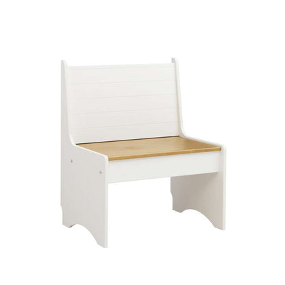 Linon Home Decor - Linson Small Back Rest Bench Honey White - LN832HNYWHT01U veiw 1