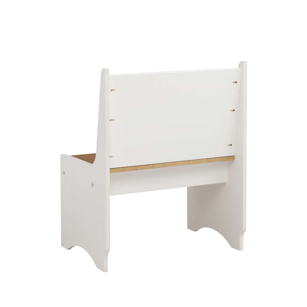 Linon Home Decor - Linson Small Back Rest Bench Honey White - LN832HNYWHT01U veiw 4