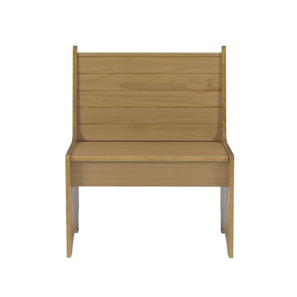 Linon Home Decor - Linson Small Back Rest Bench Honey - LN832HNY01U veiw 2