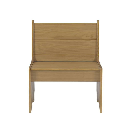 Linon Home Decor - Linson Small Back Rest Bench Honey - LN832HNY01U veiw 2