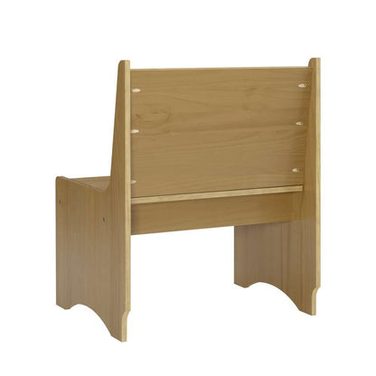 Linon Home Decor - Linson Small Back Rest Bench Honey - LN832HNY01U veiw 4