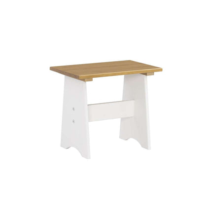 Linon Home Decor - Linson Small Backless Benches - Hnywht (Set of 2) - LN833HNYWHT01U veiw 1