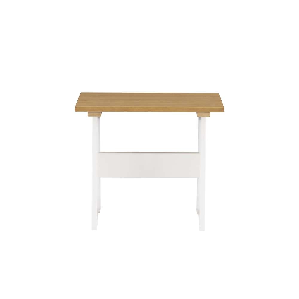 Linon Home Decor - Linson Small Backless Benches - Hnywht (Set of 2) - LN833HNYWHT01U veiw 2