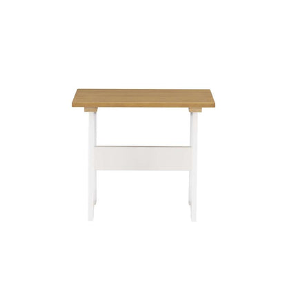 Linon Home Decor - Linson Small Backless Benches - Hnywht (Set of 2) - LN833HNYWHT01U veiw 2