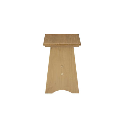Linon Home Decor - Linson Small Backless Benches - Honey (Set of 2) - LN833HNY01U veiw 3