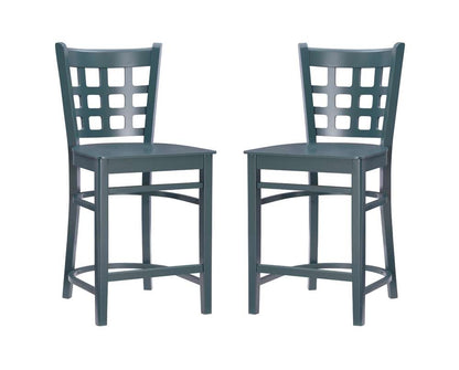 Linon Home Decor - Lola Counter Stool Green (Set of 2) - CS281GRN02ASU veiw 2